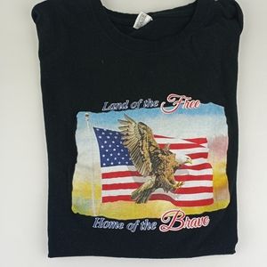 Land of the Free Home of the Brave Size Large
